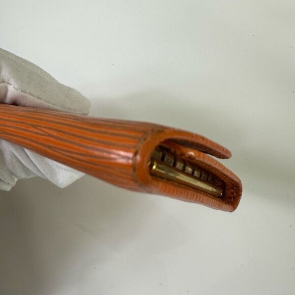 Louis Vuitton Orange Epi Leather 6 Key Holder Case Wallet - Picture 4 of 16